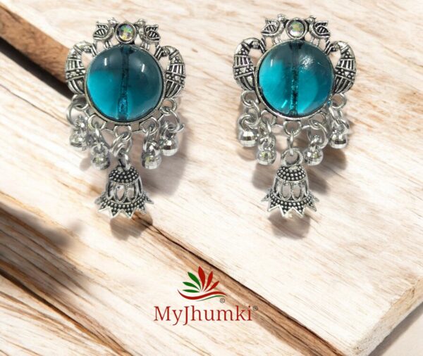 Oxidised Jhumka Earring For Women